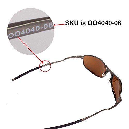 Walleva Replacement Lenses for Oakley Tightrope Sunglasses-9 Options Available (Emerald - Polarized) - Thumbnail 5