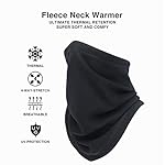 Fleece Neck Warmer Windproof Neck Gaiter, Cold Weather Face Mask for Winter Outdoor Sports Protection Fleece Neck Warmer Windproof Neck Gaiter, Cold Weather Face Mask for Winter Outdoor Sports Protection