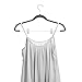Zober Velvet Hangers with Clips - Pack of 20 Metal Clip Hangers for Pants - Notched Gray Velvet Skirt Hangers for Pants, Skirts, Suits, Dresses & Shirts w/ 360 Degree Hook - Non Slip Felt Hangers