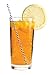 Kikkerland Biodegradable Paper Straws, Blue Polka Dots, Box of 144