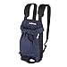 PetBonus Pet Front Dog Carrier Backpacks, Adjustable Dog Carrier, Legs Out Easy-fit Dog Travel Backpack for Hiking, Cycling, Hands Free Dog Chest Carrier for Medium Small Dogs (Black, XL)