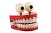 Liberty Imports Jabber Jaws Toy Novelty Wind-up Chattering Teeth