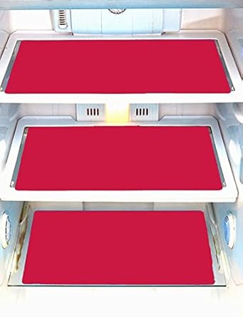 Yellow Weaves Refrigerator Drawer Mats Fridge Mats Pack Of 6 Pcs