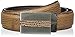 Stacy Adams Men's 32mm Lizard Print Leather Belt