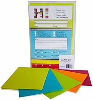 Hi Notepad Camp Stationery Set
