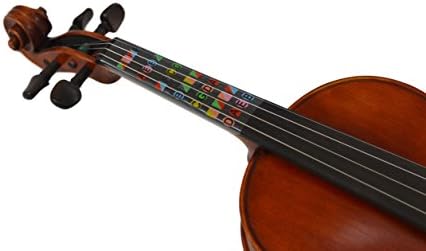 Nobe - Violin Finger Guide / Fingerboard For Full Size (4/4) Violin Training Tool