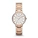 Fossil Virginia Women's Watch with Crystal Accents and Self-Adjustable Stainless Steel Bracelet Band