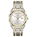 Bulova Mens 98C127XG Quartz Yellow Gold and Silver-Tone Bracelet 39mm Watch(Renewed)