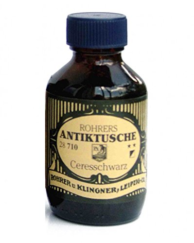 Rohrer & Klingner Traditional Drawing Indian Ink Ceresschwarz (black) 100ml