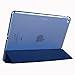 ESR Yippee Smart Case for The iPad Air 2, Smart Case Cover [Synthetic Leather] Translucent Frosted Back Magnetic Cover with Auto Sleep/Wake Function [Light Weight] (Navy Blue)