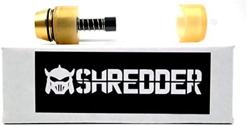 SHREDDER420 (Gold) Steamroller Portable Smoking Accessory For Incense and Herbs