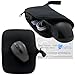 Shells Classy Black Color A3 Neoprene Soft Magic Mouse Bag Multi-functional Digital Bag Waterproof Speed Mouse Pad