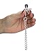 lovetoy Nipple Clamp Nipple Toy Nipple Clamps with Peacock Feather Trim Nipples Clamps Adjustable Breast Labia Clips Clit Clamp (Three clip) (one size)