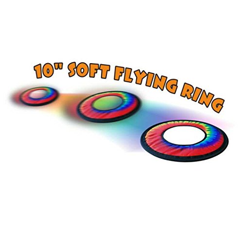 Free Style Fabric Soft Flying Ring 10" (Tie Dye) - Thumbnail 3