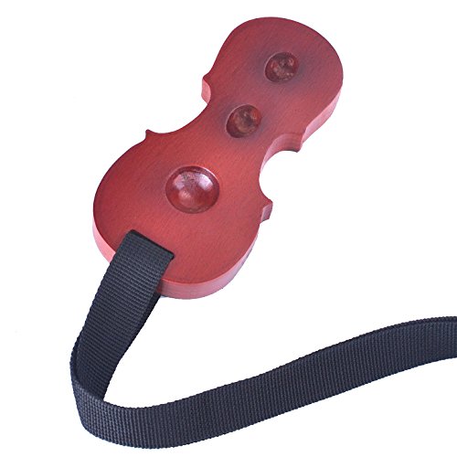 WOGOD Hardwood Endpin Anchor / Cello Endpin Rest / Cello Endpin Stopper (Dark Red)