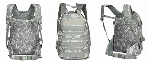 OUTGEAR Military Molle Rifle Patrol Rucksacks Tactical Backpacks with Grenade Survival Kit For Hiking Climbing Shooting Outdoor Sports