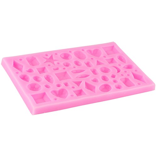 Mujiang Diamond Gems Assorted Craft Polymer Clay Resin Silicone Casting Molds - Thumbnail 2