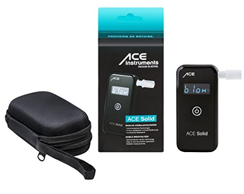 ACE Solid Breathalyzer - Portable Digital Breath Alcohol Tester for Personal Use - Thumbnail 7
