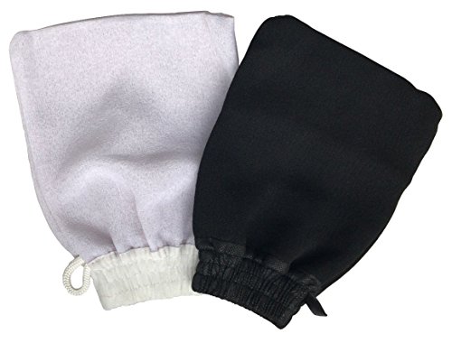 Hammam-Kessa-Glove-2-units-for-Exfoliation-with-Black-Soap-Body-Massage-Exfoliating-Kessa-kessel-Glove-that-Unclogs-Pores-and-Helps-to-Remove-Impurities-from-the-Skin-without-Damaging-It