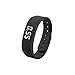 iGANK Smart Wristband, T5 Sports Fitness Bracelet, No Need to Install app (Black)