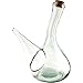 Hand-Blown Glass Porron Wine Pitcher