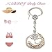 NABROJ Gold Body Chain Jewelry for Women, Rhinestone Body Chain Iridescent Pink Bra Summer Costume Fluorescent Jewelry for Women Sexy -STL01 Crystal