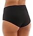 commando Women's Classic High Rise Panties, Black, L-XL