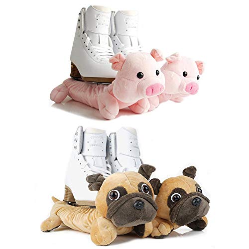 Leiyini Figure Skating Soaker Blade Blankies Child Adult Ice Hockey Figure Skates Boot Blade Covers Guards Skating Accessories Equipment Cartoon Animal Protective Blade Cover - Thumbnail 4