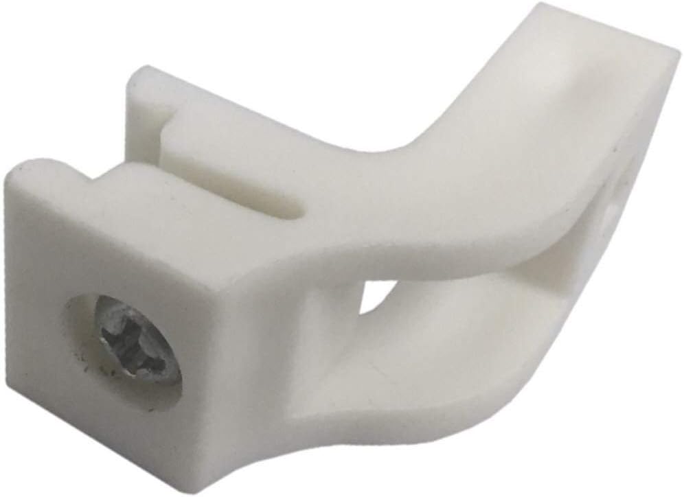 Swish Sologlyde Curtain Track Gliders – Pack Of 10 White Rail Glides & Hooks