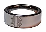 Marvel Comics DEADPOOL Logo Stainless Steel BAND RING - Men's Size 13