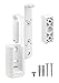 Sonos Play 1 Wall Mount - Full Motion Wall Bracket Suitable for Sonos Play 1 - Cavus CMP1W - White -Single