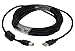 SF Cable, 20ft USB 2.0 A Male to B Male Cable with Ferrite Black Color primary