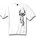 Hot Leathers Ghost Skull 100% Cotton Double Sided Printed Biker T-Shirt
