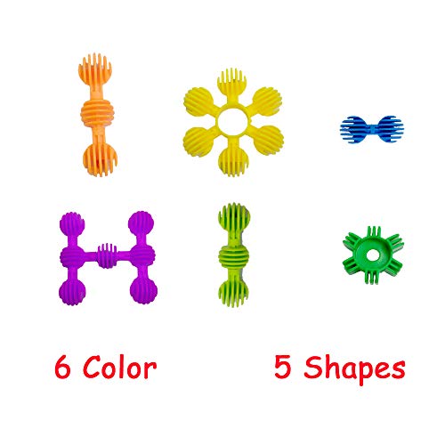 1 Puzzle+STEM+Toys+Brain+Educational+Alternative+Blocks+Safe