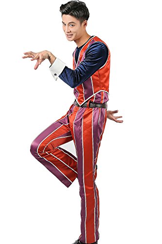 Lazy Costume Deluxe Shirt Vest Pants Full Set Cosplay Outift XXL