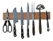 Wood Magnetic Knife & Utensil Holder / Bar / Strip - 15.75