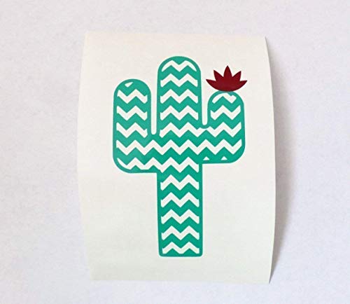 Cactus Decal Sticker for Yeti Cup, Car Decal, Laptop, Wall, or Water Bottle - Thumbnail 6