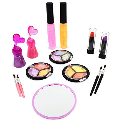 3 Kids+Makeup+Girls+Glitter+Cosmetics