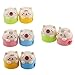 Acmer Cute Cartoon Animal Bear Two-Holes Pencil Sharpeners School Gift Prize for Kids - Great Quality, Pack of 8