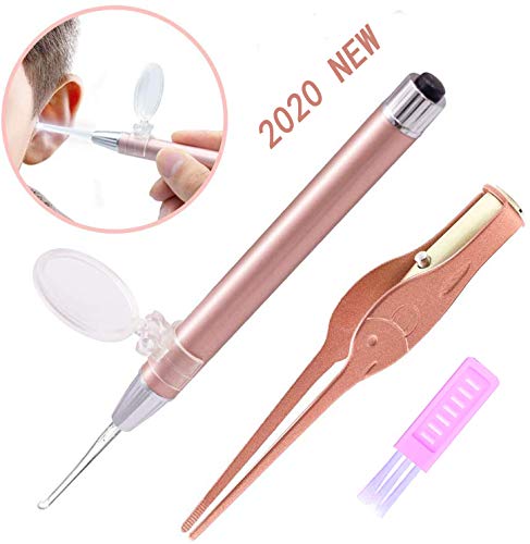 4 Pack Ear Pick with Light and Magnifier(Ear Pick & Tweezers),Earwax Removal Kit, Earwax Cleaner Set with Gift Storage Box for Ear Care & Cleaning, Ear Spoon Picker Products Earpick for Adults & Kids - Thumbnail 7