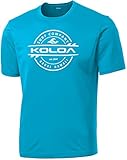 Koloa Surf Thruster Logo Moisture Wicking Athletic Shirts in Regular, Big & Tall