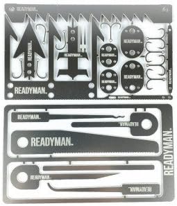 READYMAN Survival Cards (Wilderness/Hostage 2-Pack)