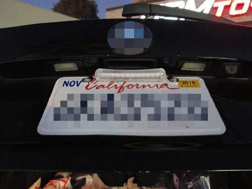 image for iJDMTOY Universal Fit Bolt-On To License Plate Frame 12-SMD Xenon Whit