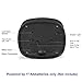 Chelvee Alarm Clock, 3” Quartz Analog Alarm Clock with Night Light, Ultra Small, Silent with No Ticking (Black) (Black1)