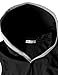 H2H Men's Fashion Slim Fit Sleeveless Lightweight Tank Tops With Hoodie BLACK US XL/Asia 2XL (CMTTK015)