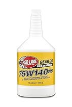 Red Line 57104 75W140 Non-Limited Slip Synthetic Gear Oil - 1 Quart, (Pack of 12)