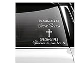 In Memory of Car Decal Memorial