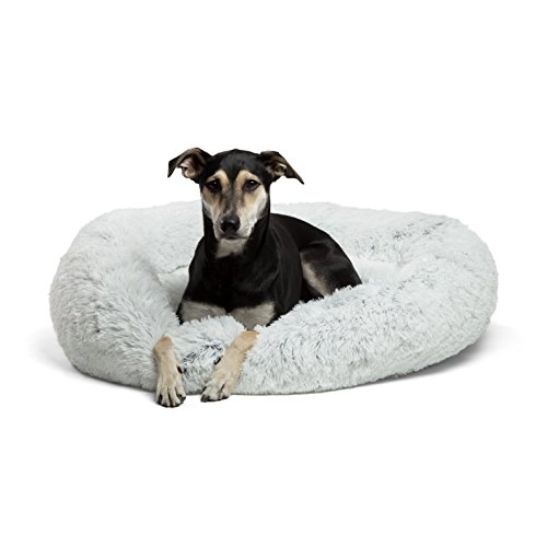Best Friends by Sheri Luxury Shag Fuax Fur Donut Cuddler (Multiple Sizes) – Donut Cat and Dog Bed