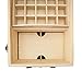 Serene Stream 64-Slot Essential Oil Storage Box Organizer- Removable Dividers - 2 Stack-able Inner Trays - Premium Solution Fits 5ml, 10ml, 15ml, 30ml Bottles, Tubes, Accessories and More EO Products