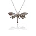 Joji Boutique Steampunk Collection: Mix-Tone Dragonfly Pendant Necklace